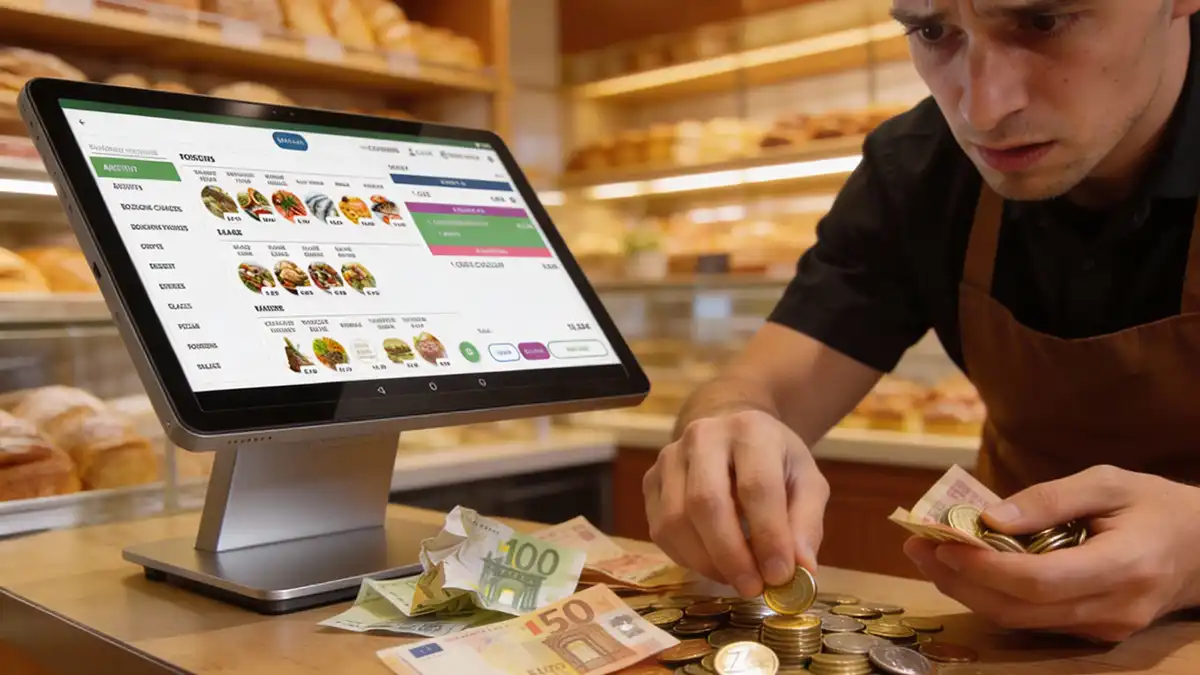 Erreurs d’encaissement en boulangerie lors du passage en caisse